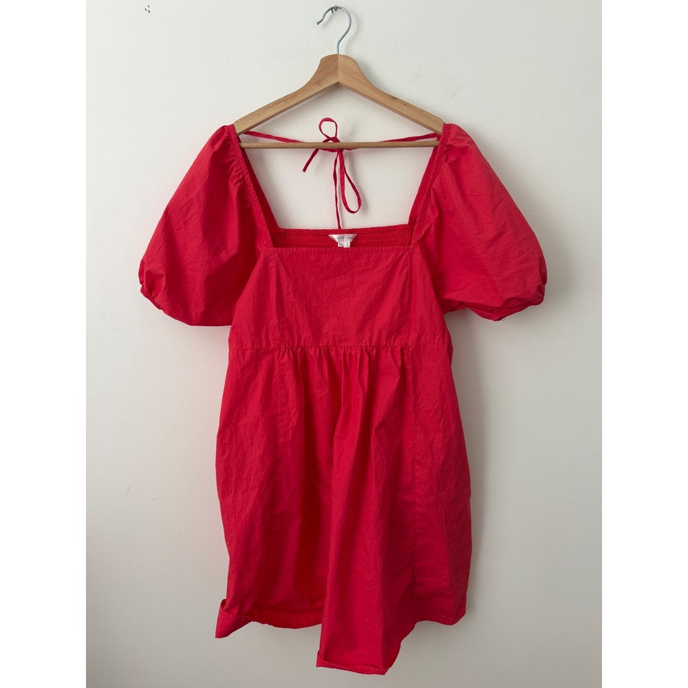 Draper James Puff Sleeve Dress – Red – Women's XXL – GUC - Picture 4 of 6